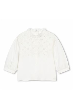 felpa in cotone bianco CHLOE' KIDS | C20299117